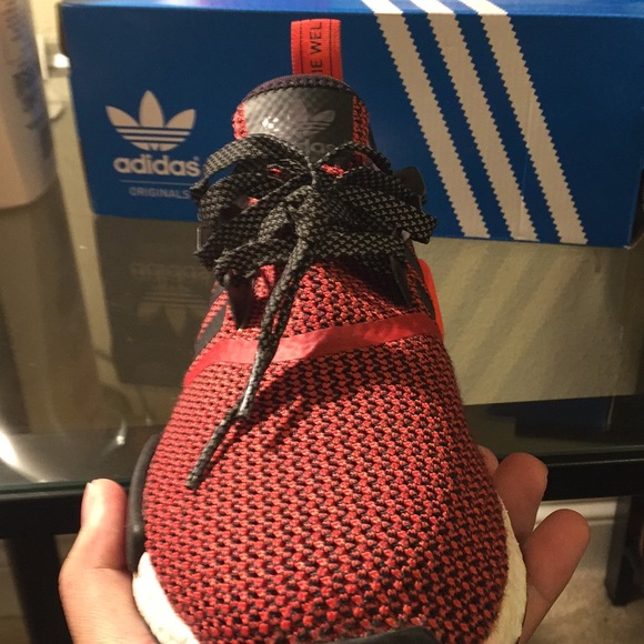 Adidas NMD_R1 primeknit ltd lush red nmd - Picture 4 of 7